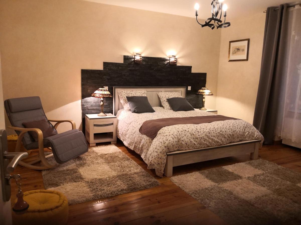 Les Chambres D'Hotes De La Frissonnette Auzelles Luaran gambar